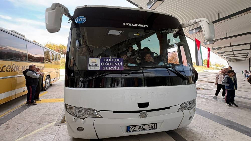 Gölcük Belediyesinin ücretsiz seferlerinden 5 bini