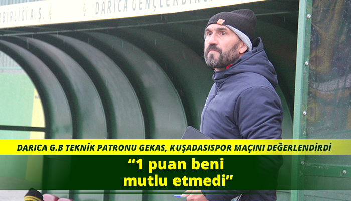 “1 puan beni mutlu etmedi”