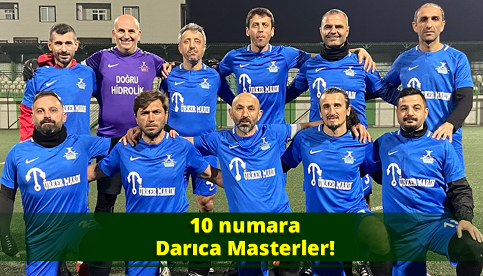 10 numara Darıca Masterler!