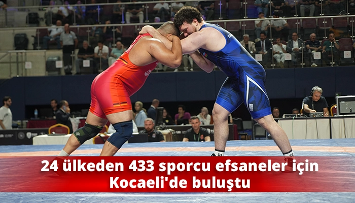 24 &uuml;lkeden 433 sporcu efsaneler i&ccedil;in Kocaeli'de buluştu