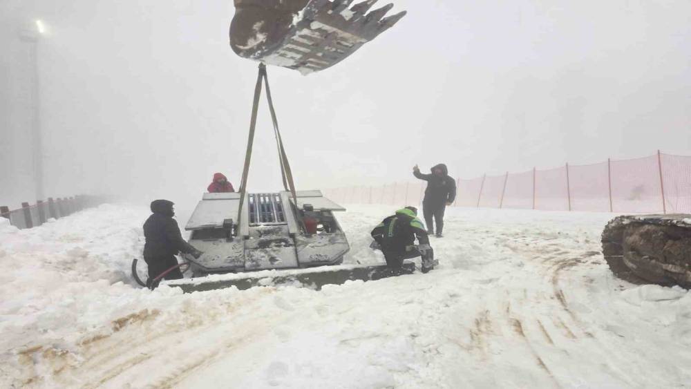 Kuzuyayla Kızak Pisti&rsquo;ne y&uuml;r&uuml;yen bant geliyor
