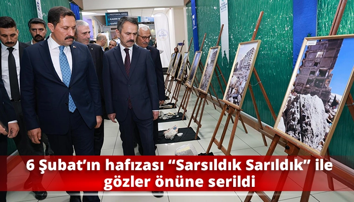6 Şubat&rsquo;ın hafızası &ldquo;Sarsıldık Sarıldık&rdquo; ile g&ouml;zler &ouml;n&uuml;ne serildi