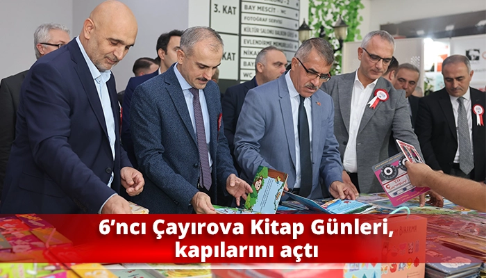 6’ncı Çayırova Kitap Günleri, kapılarını açtı