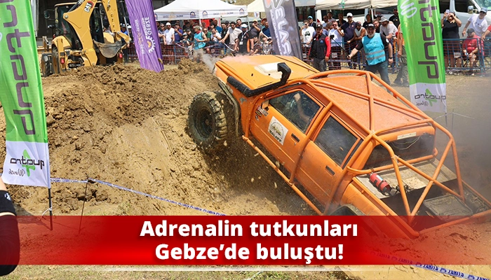 Adrenalin tutkunları Gebze’de buluştu!