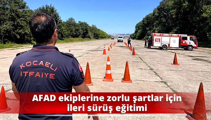 AFAD ekiplerine zorlu şartlar i&ccedil;in ileri s&uuml;r&uuml;ş eğitimi