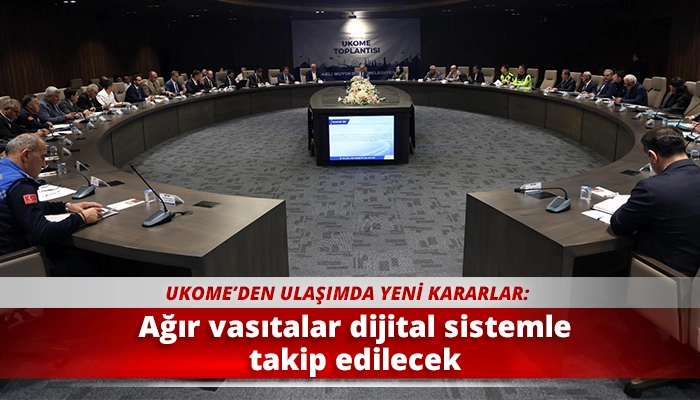 Ağır vasıtalar dijital sistemle takip edilecek