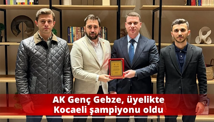 AK Genç Gebze, üyelikte Kocaeli şampiyonu oldu