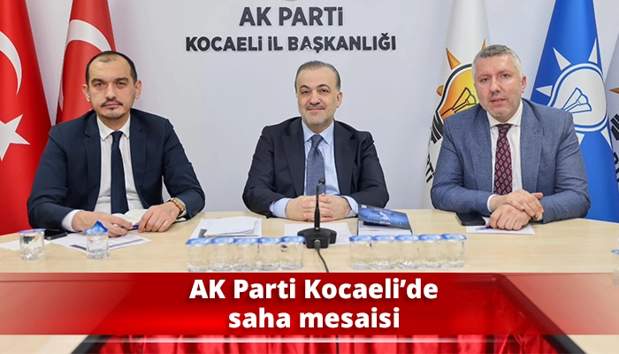 AK Parti Kocaeli’de saha mesaisi