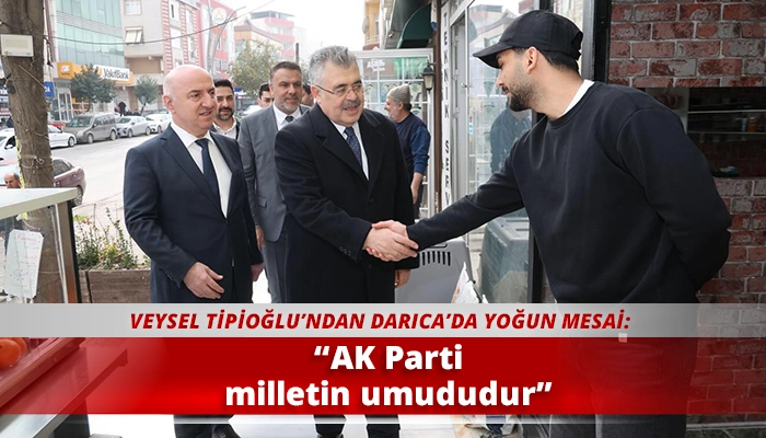 &ldquo;AK Parti milletin umududur&rdquo;