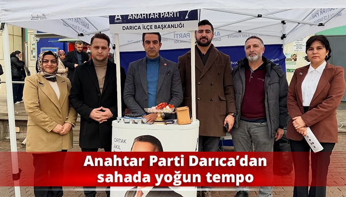 Anahtar Parti Darıca’dan sahada yoğun tempo