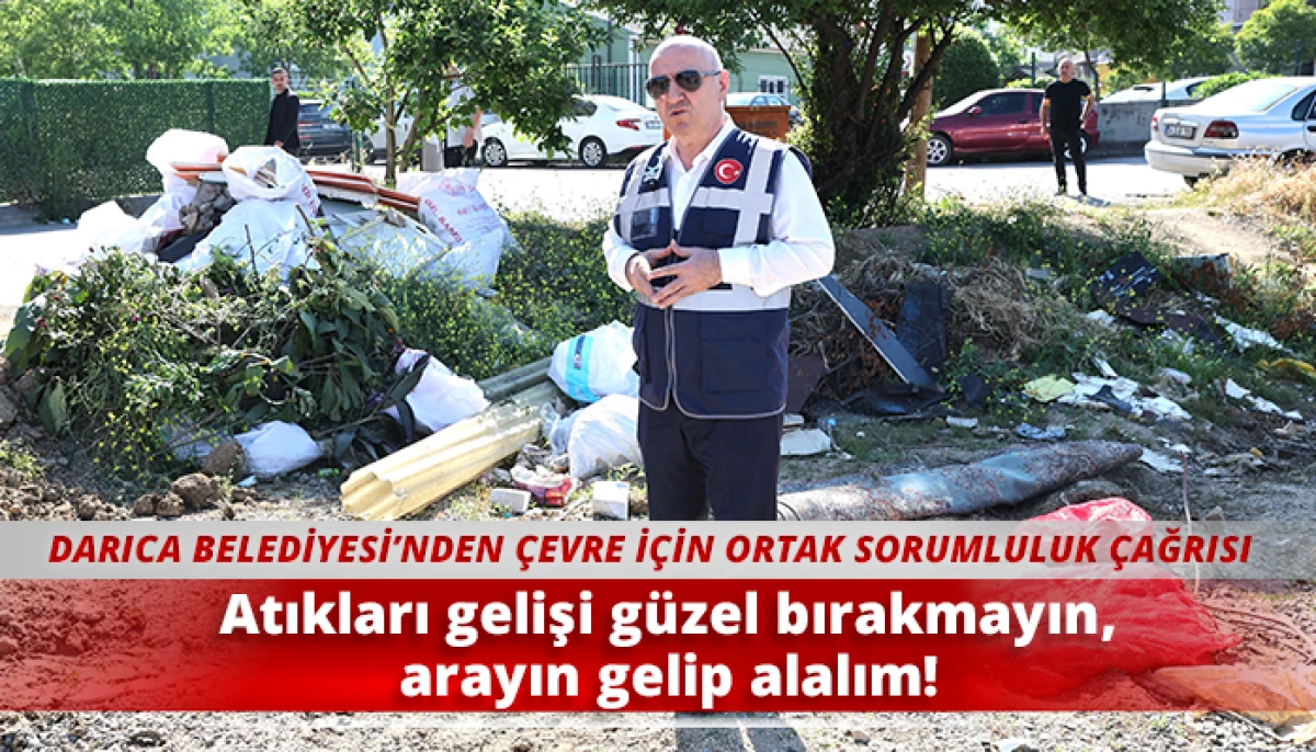 Atıkları gelişi g&uuml;zel bırakmayın, arayın gelip alalım!