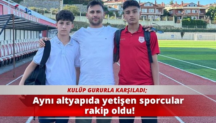 Aynı altyapıda yetişen sporcular rakip oldu!