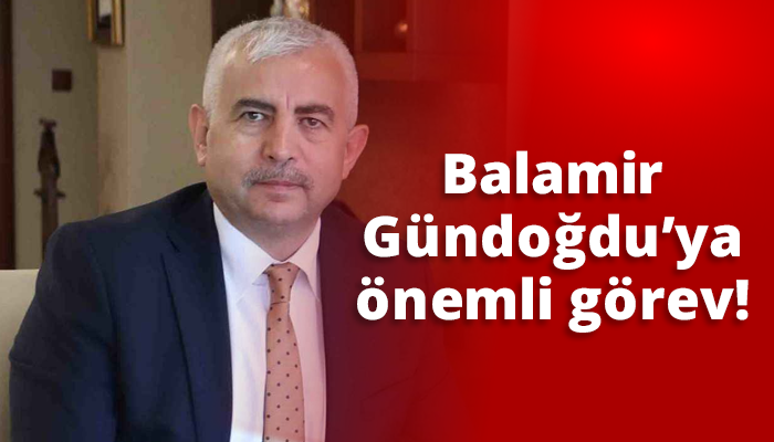 Balamir Gündoğdu’ya önemli görev!