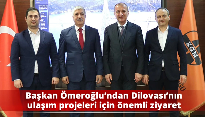Başkan &Ouml;meroğlu&rsquo;ndan Dilovası&rsquo;nın ulaşım projeleri i&ccedil;in &ouml;nemli ziyaret