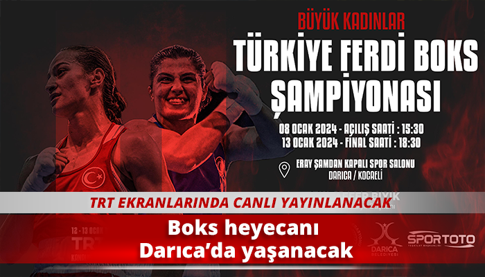 Boks heyecanı Darıca’da yaşanacak