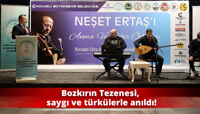 Bozkırın Tezenesi, saygı ve türkülerle anıldı!