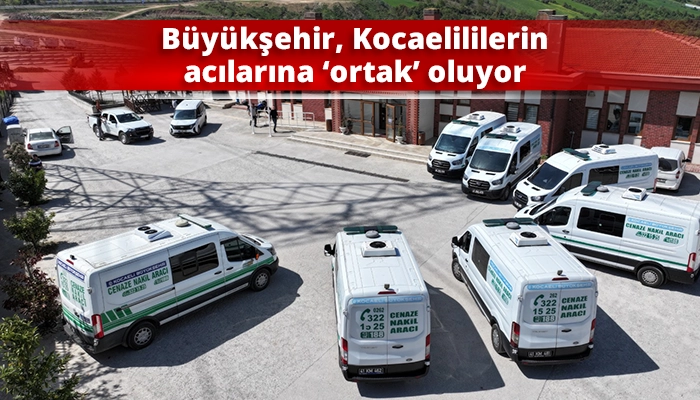 Büyükşehir, Kocaelililerin acılarına ‘ortak’ oluyor