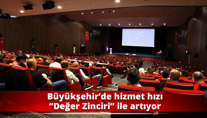 B&uuml;y&uuml;kşehir&rsquo;de hizmet hızı &ldquo;Değer Zinciri&rdquo; ile artıyor