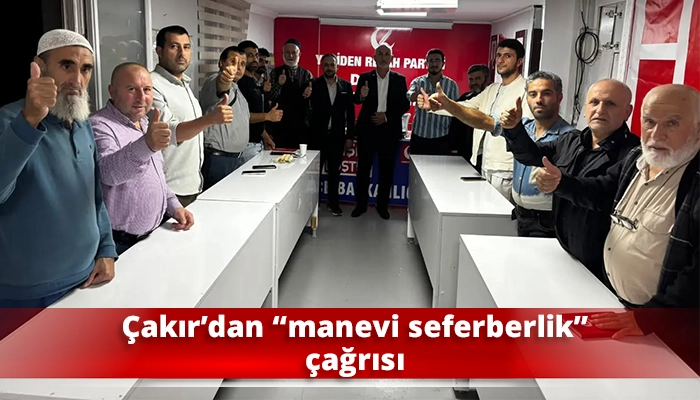 &Ccedil;akır&rsquo;dan &ldquo;manevi seferberlik&rdquo; &ccedil;ağrısı