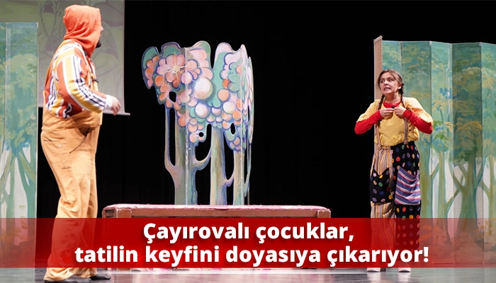 &Ccedil;ayırovalı &ccedil;ocuklar, tatilin keyfini doyasıya &ccedil;ıkarıyor!