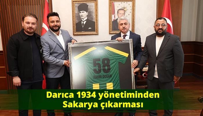 Darıca 1934 y&ouml;netiminden Sakarya &ccedil;ıkarması