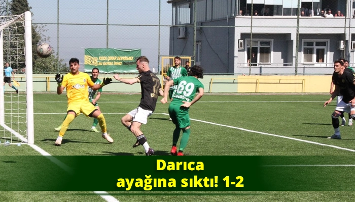 Darıca ayağına sıktı! 1-2
