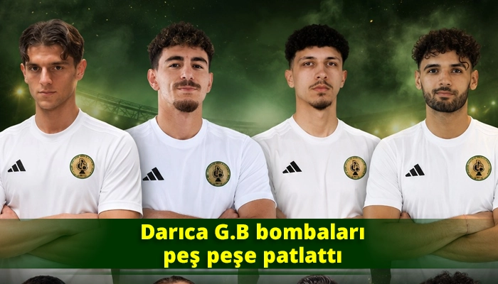 Darıca G.B bombaları peş peşe patlattı