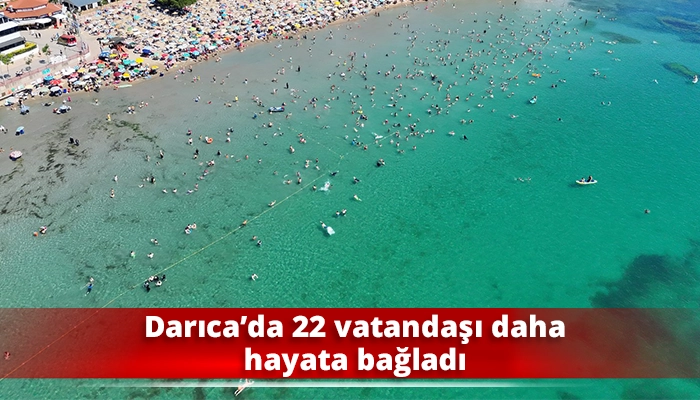 KOSKEM Darıca&rsquo;da 22 vatandaşı daha hayata bağladı