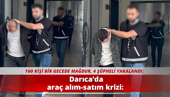 Darıca&rsquo;da ara&ccedil; alım-satım krizi