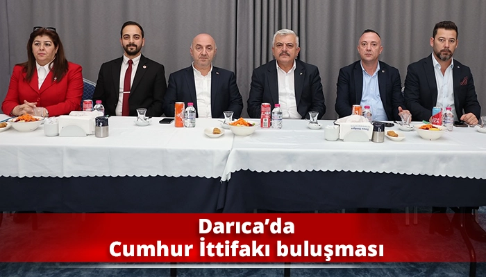 Darıca’da Cumhur İttifakı buluşması