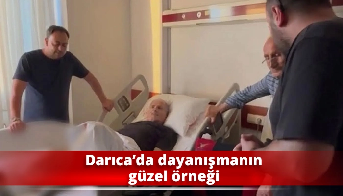 Darıca&rsquo;da dayanışmanın g&uuml;zel &ouml;rneği