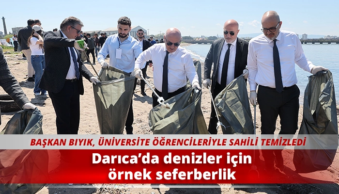 Darıca&rsquo;da denizler i&ccedil;in &ouml;rnek seferberlik