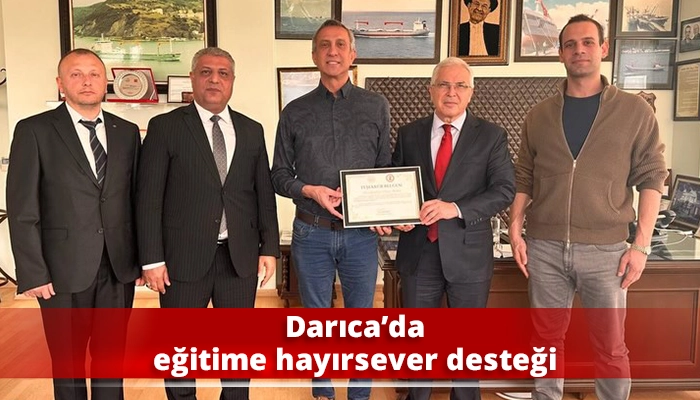 Darıca&rsquo;da eğitime hayırsever desteği