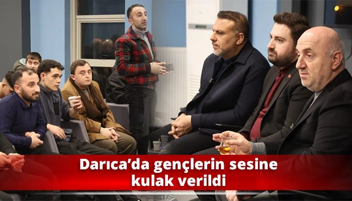 Darıca&rsquo;da gen&ccedil;lerin sesine kulak verildi