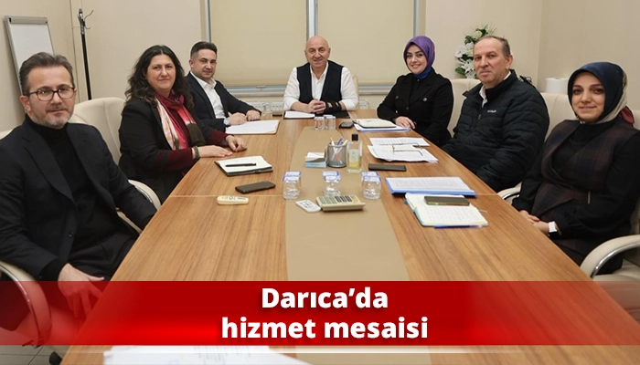 Darıca&rsquo;da hizmet mesaisi