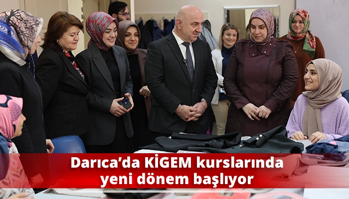 Darıca&rsquo;da KİGEM kurslarında yeni d&ouml;nem başlıyor