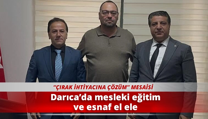 Darıca&rsquo;da mesleki eğitim ve esnaf el ele
