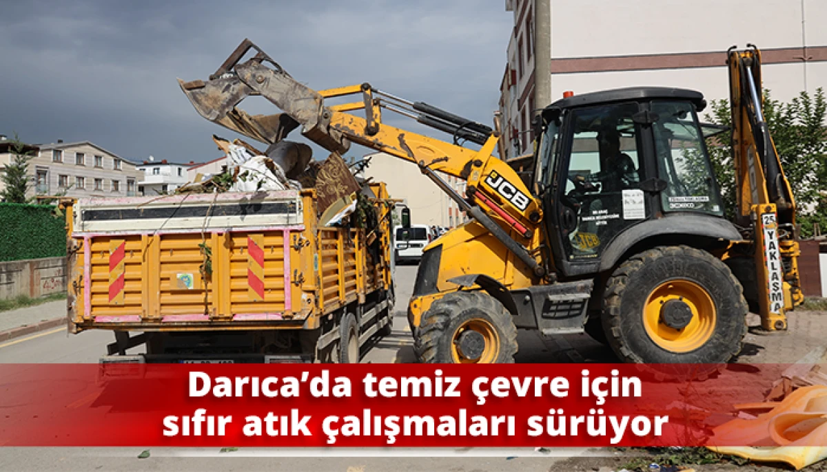 Darıca&rsquo;da temiz &ccedil;evre i&ccedil;in sıfır atık &ccedil;alışmaları s&uuml;r&uuml;yor