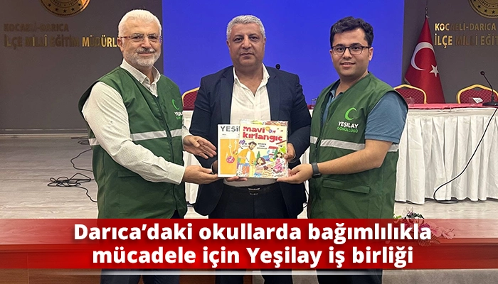 Darıca&rsquo;daki okullarda bağımlılıkla m&uuml;cadele i&ccedil;in Yeşilay iş birliği