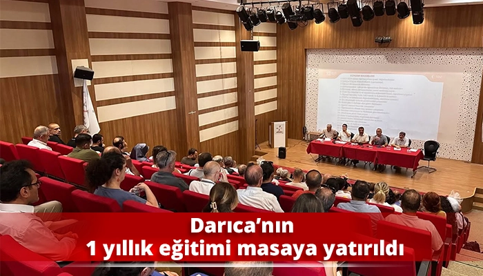 Darıca&rsquo;nın 1 yıllık eğitimi masaya yatırıldı
