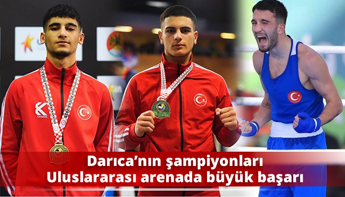 Darıca’nın şampiyonları Uluslararası arenada büyük başarı