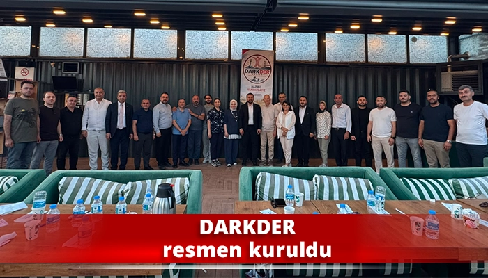 DARKDER resmen kuruldu