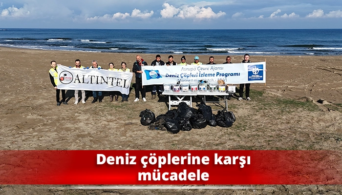 Deniz çöplerine karşı mücadele