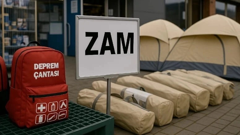 Deprem çantası ve çadırlarında talep patlayınca fiyatlar uçtu!