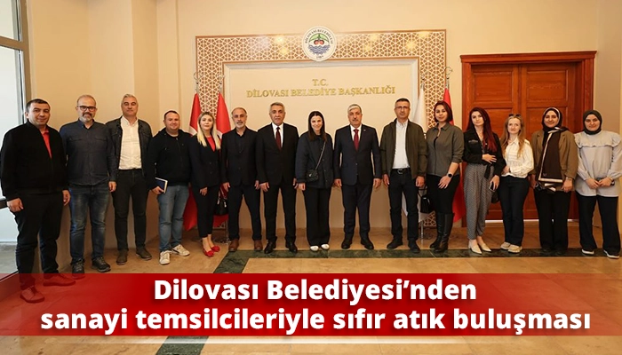 Dilovası Belediyesi’nden sanayi temsilcileriyle sıfır atık buluşması