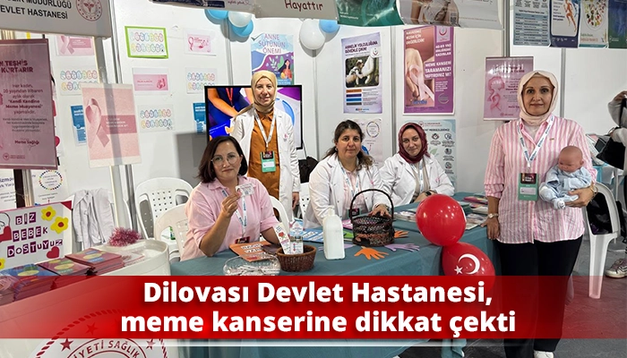 Dilovası Devlet Hastanesi, meme kanserine dikkat &ccedil;ekti