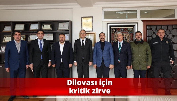 Dilovası i&ccedil;in kritik zirve