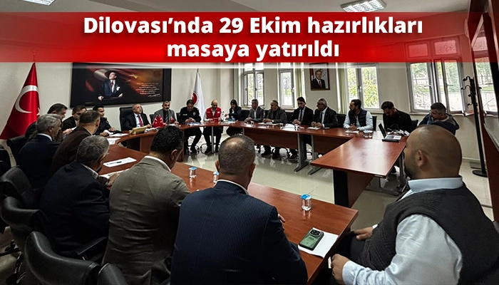 Dilovası&rsquo;nda 29 Ekim hazırlıkları masaya yatırıldı