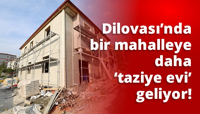 Dilovası&rsquo;nda bir mahalleye daha &lsquo;taziye evi&rsquo; geliyor!