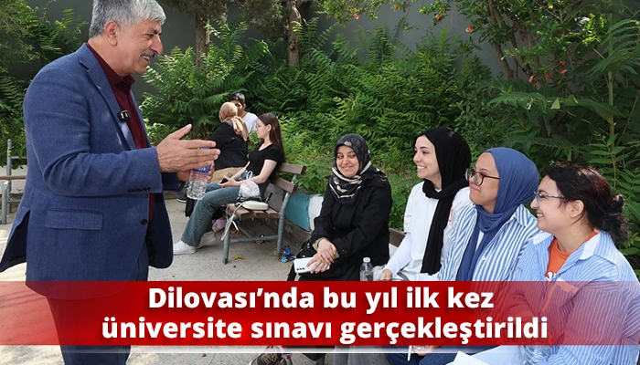 Dilovası’nda bu yıl ilk kez üniversite sınavı gerçekleştirildi